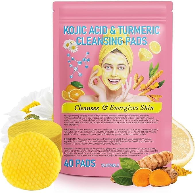 Turmeric Kojic Acid Glow Pads